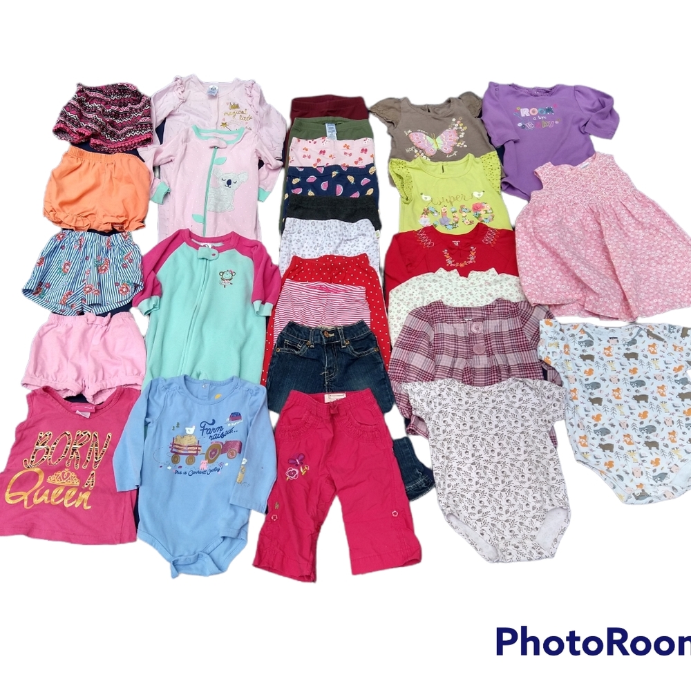 Girl's 28 piece! 12 month lot